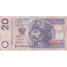 Banknote, Poland, 20 Zlotych, 1994, 1994-03-25, KM:174r, VF(30-35)