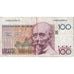 Belgia, 100 Francs, Undated (1982-94), KM:142a, G(4-6)