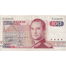 Banknote, Luxembourg, 100 Francs, Undated (1986), KM:58a, EF(40-45)