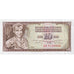 Banknote, Yugoslavia, 10 Dinara, 1968-1970, 1968-05-01, KM:82b, UNC(65-70)