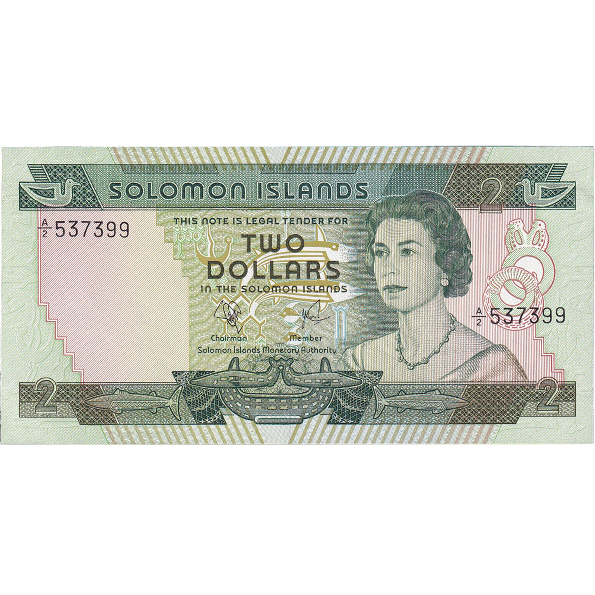 Banknote, Solomon Islands, 2 Dollars, 2011, UNC(65-70)