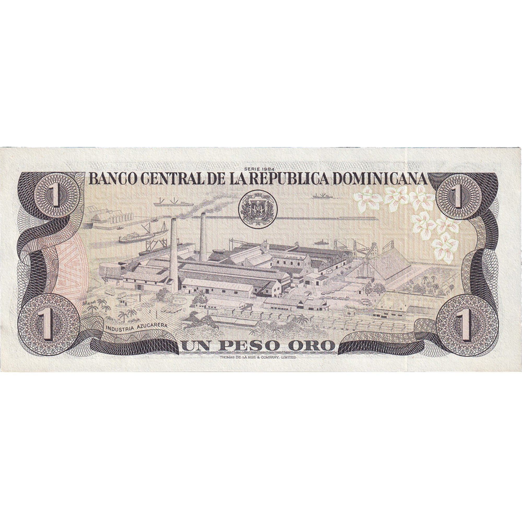 Banknote, Dominican Republic, 1 Peso Oro, 1984, 1984, KM:126a, UNC(65-70)