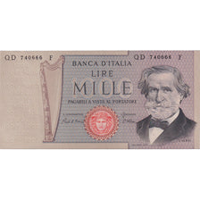 Banknot, Włochy, 1000 Lire, 1969, 1969, KM:101a, UNC(65-70)