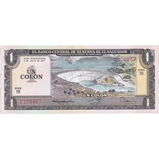Banknote, El Salvador, 1 Colon, 1977, UNC(63)