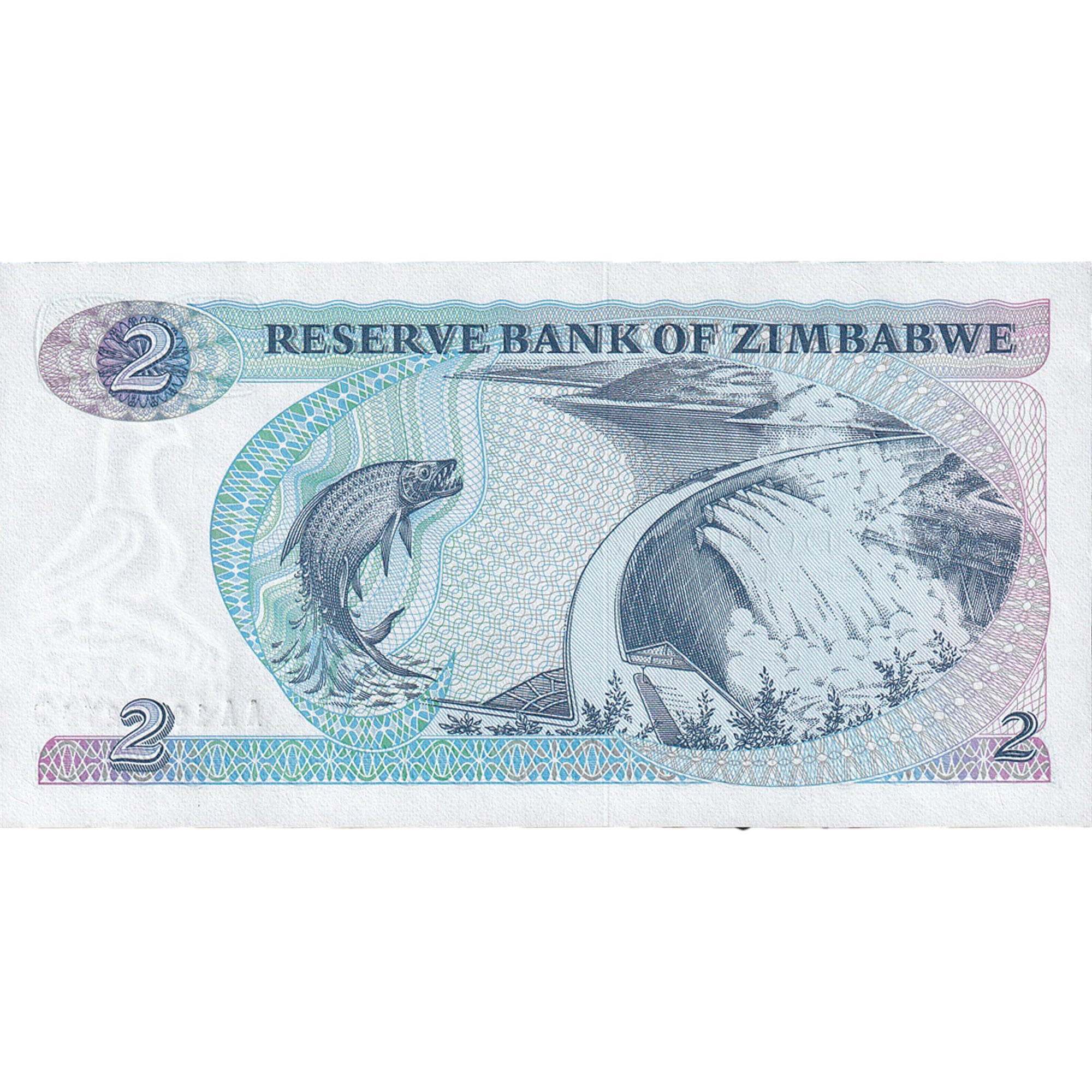 Banknote, Zimbabwe, 2 Dollars, 1983, KM:1b, UNC(65-70)