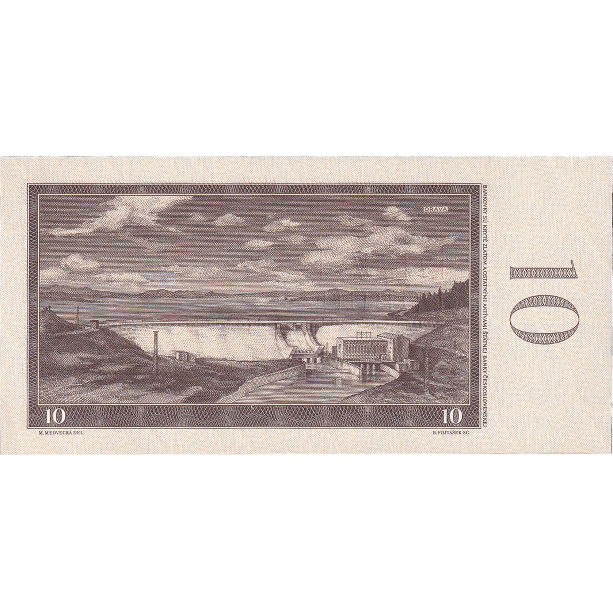 Banknote, Czechoslovakia, 10 Korun, 1960, KM:88a, UNC(65-70)