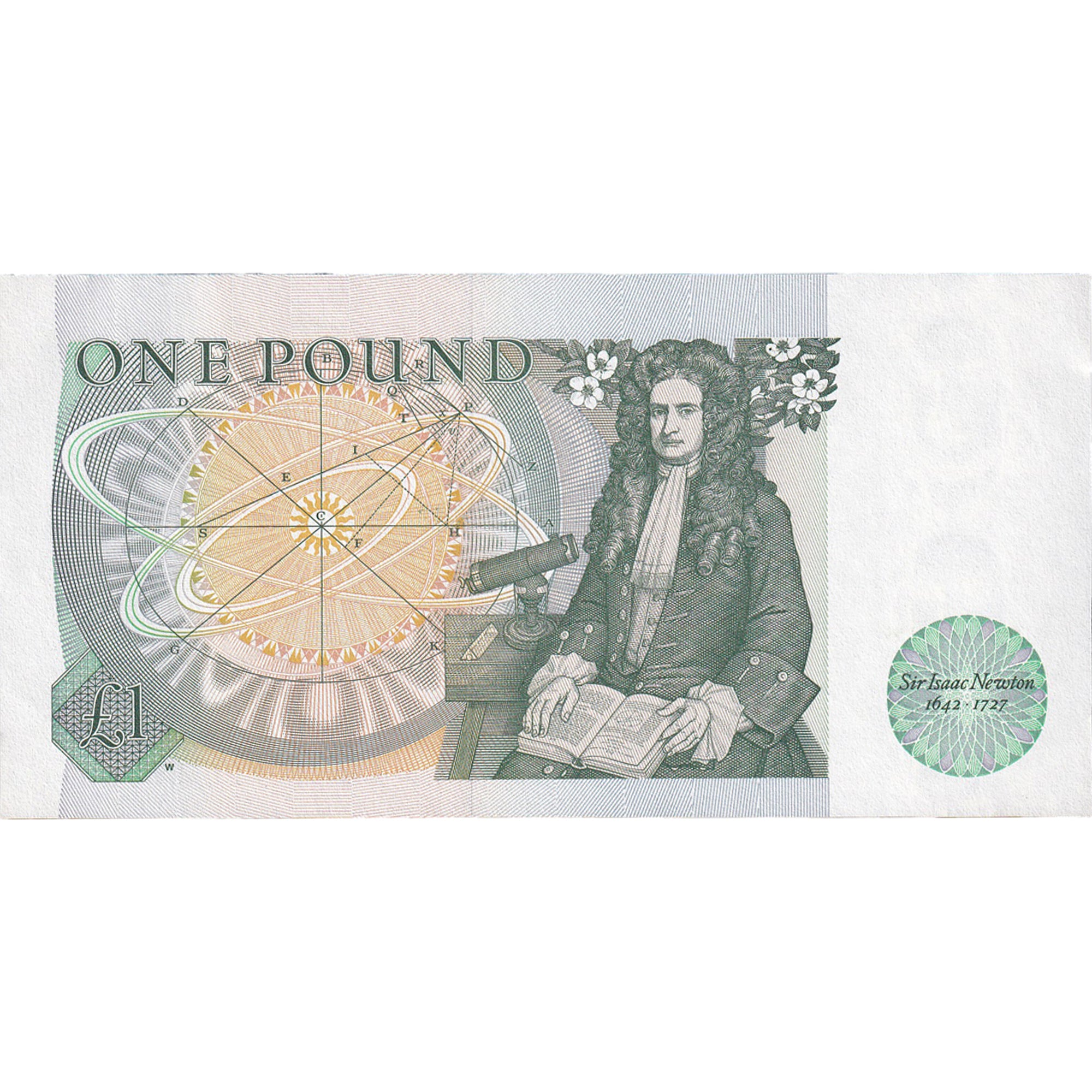 Geldschein, Großbritannien, 1 Pound, KM:377b, UNZ