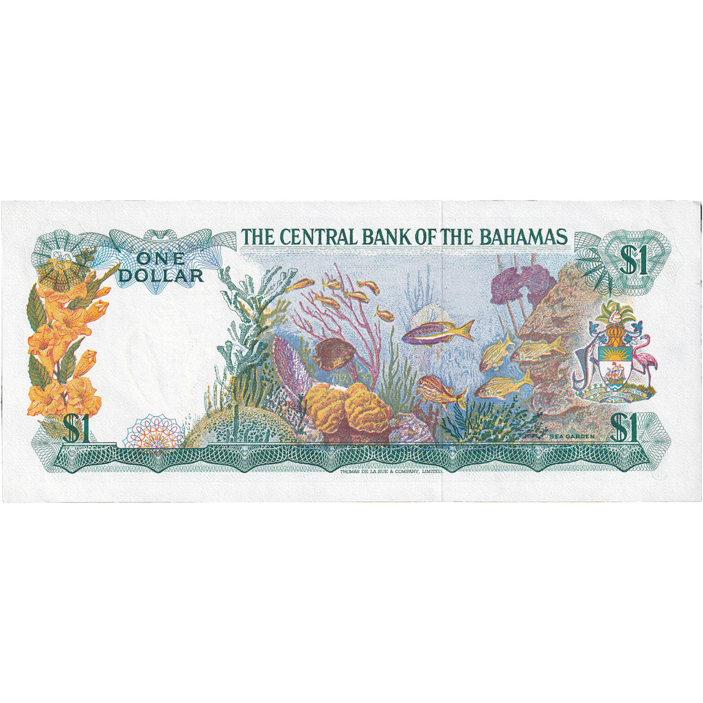 Banknote, Bahamas, 1 Dollar, L.1974, KM:35a, UNC(65-70)