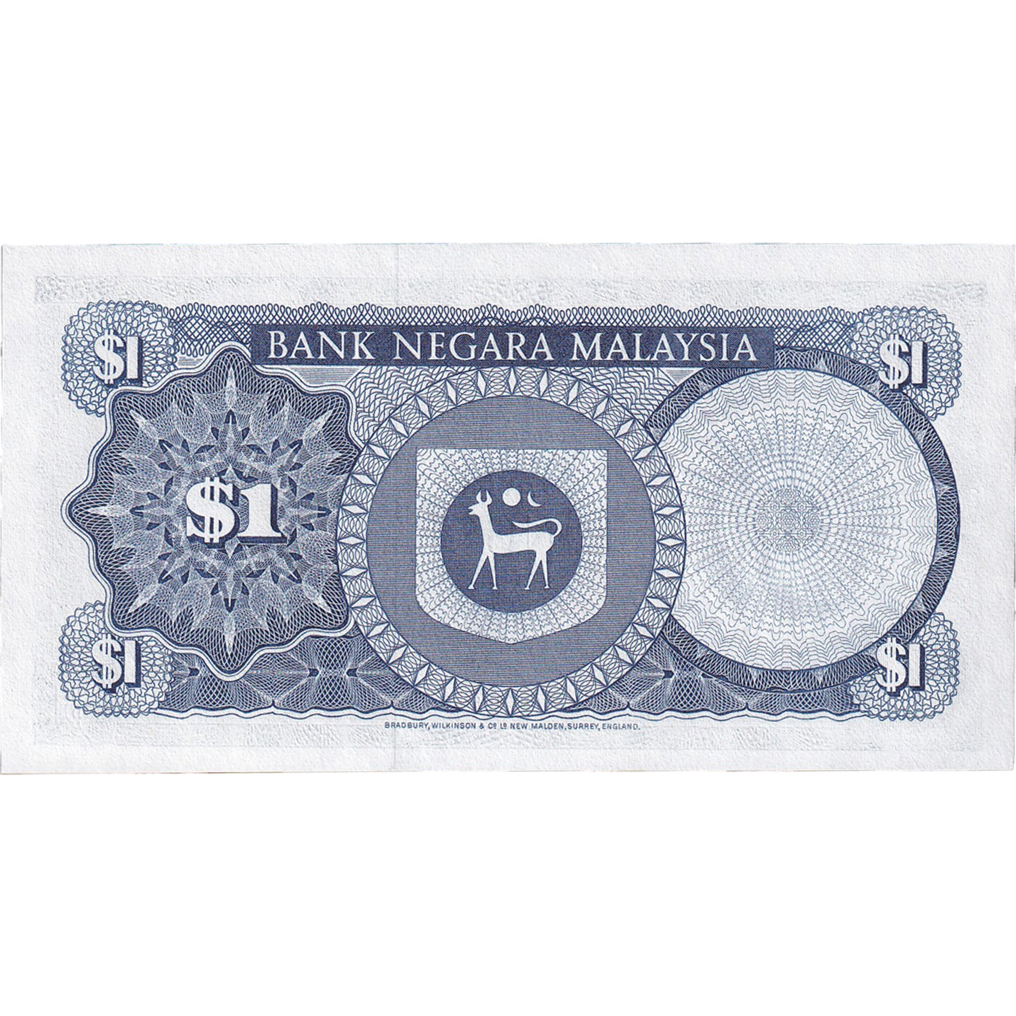 Banknote, Malaysia, 1 Ringgit, KM:13b, UNC(65-70)