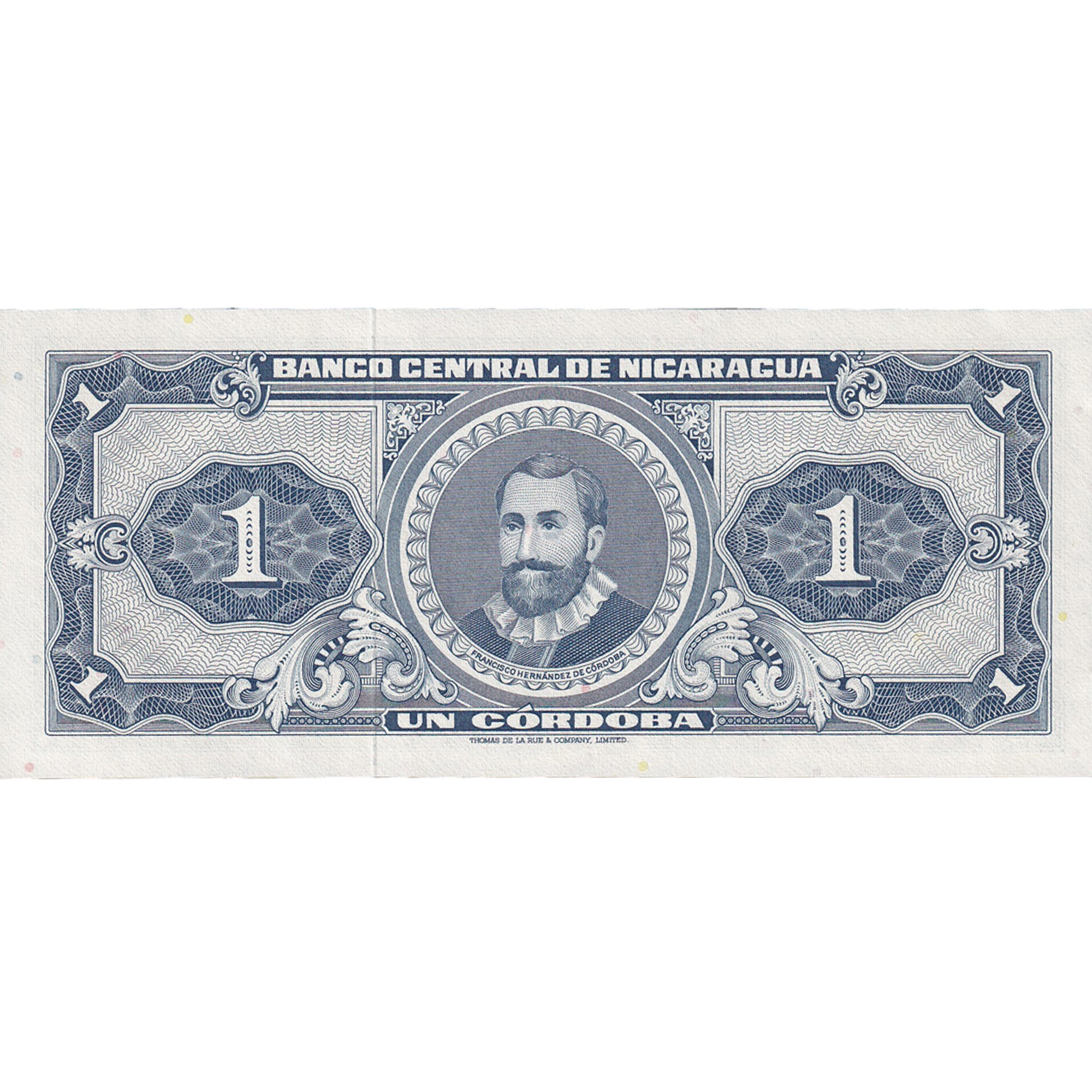 Banknote, Nicaragua, 1 Cordoba, D.1968, KM:115a, UNC(65-70)