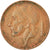 Münze, Belgien, 50 Centimes, 1954, S+, Bronze, KM:145