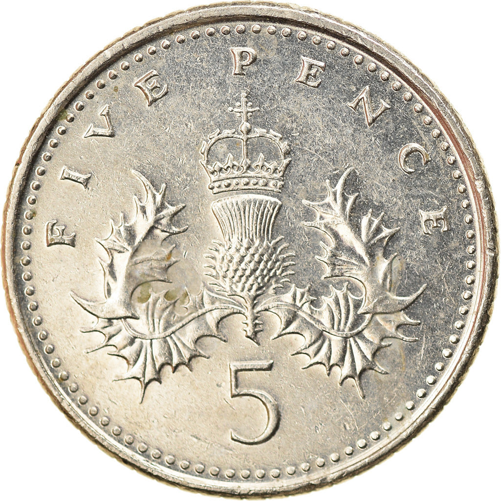 Moneta, Gran Bretagna, Elizabeth II, 5 Pence, 2006, SPL-, Rame-nichel, KM:988