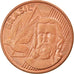 Münze, Brasilien, 5 Centavos, 2003, VZ, Copper Plated Steel, KM:648