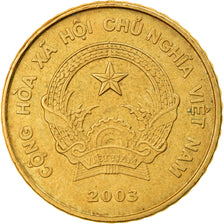 Coin, Vietnam, SOCIALIST REPUBLIC, 5000 Dông, 2003, Vantaa, EF(40-45), Brass