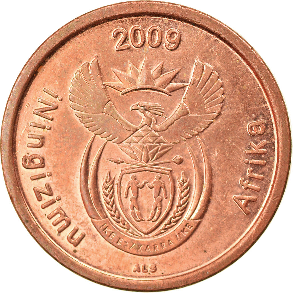 Munten, Zuid Afrika, 5 Cents, 2009, Pretoria, PR, Copper Plated Steel, KM:464