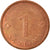 Coin, Latvia, Santims, 2005, EF(40-45), Copper Clad Steel, KM:15