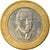 Moneta, Jamaica, Elizabeth II, 20 Dollars, 2001, EF(40-45), Bimetaliczny, KM:182