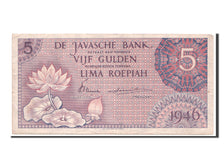 Netherlands Indies, 5 Gulden, 1946, KM #87, EF(40-45), ACV.032663