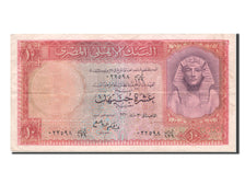 Banknote, Egypt, 10 Pounds, 1960, EF(40-45)