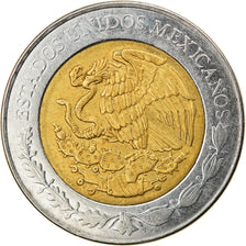 Coin, Mexico, 5 Pesos, 2012, Mexico City, EF(40-45), Bi-Metallic, KM:605