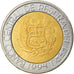 Moneta, Perù, 2 Nuevos Soles, 1994, Lima, MB+, Bi-metallico, KM:313