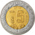 Moneta, Mexico, 5 Pesos, 2003, Mexico City, EF(40-45), Bimetaliczny, KM:605