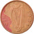 Moneda, REPÚBLICA DE IRLANDA, Penny, 1998, MBC, Cobre chapado en acero, KM:20a