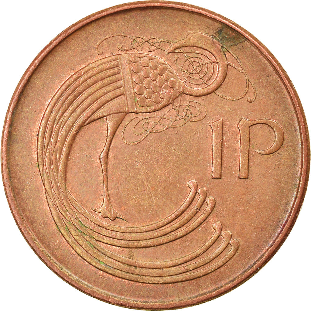 Moneta, REPUBBLICA D’IRLANDA, Penny, 1998, BB, Acciaio placcato rame, KM:20a