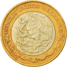 Moneda, México, 10 Pesos, 2007, Mexico City, MBC, Bimetálico, KM:616