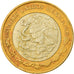 Coin, Mexico, 10 Pesos, 2007, Mexico City, EF(40-45), Bi-Metallic, KM:616