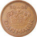 Moeda, Dinamarca, Margrethe II, 50 Öre, 2000, Brondby, EF(40-45), Bronze