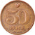 Monnaie, Danemark, Margrethe II, 50 Öre, 2000, Brondby, TTB, Bronze, KM:866.2