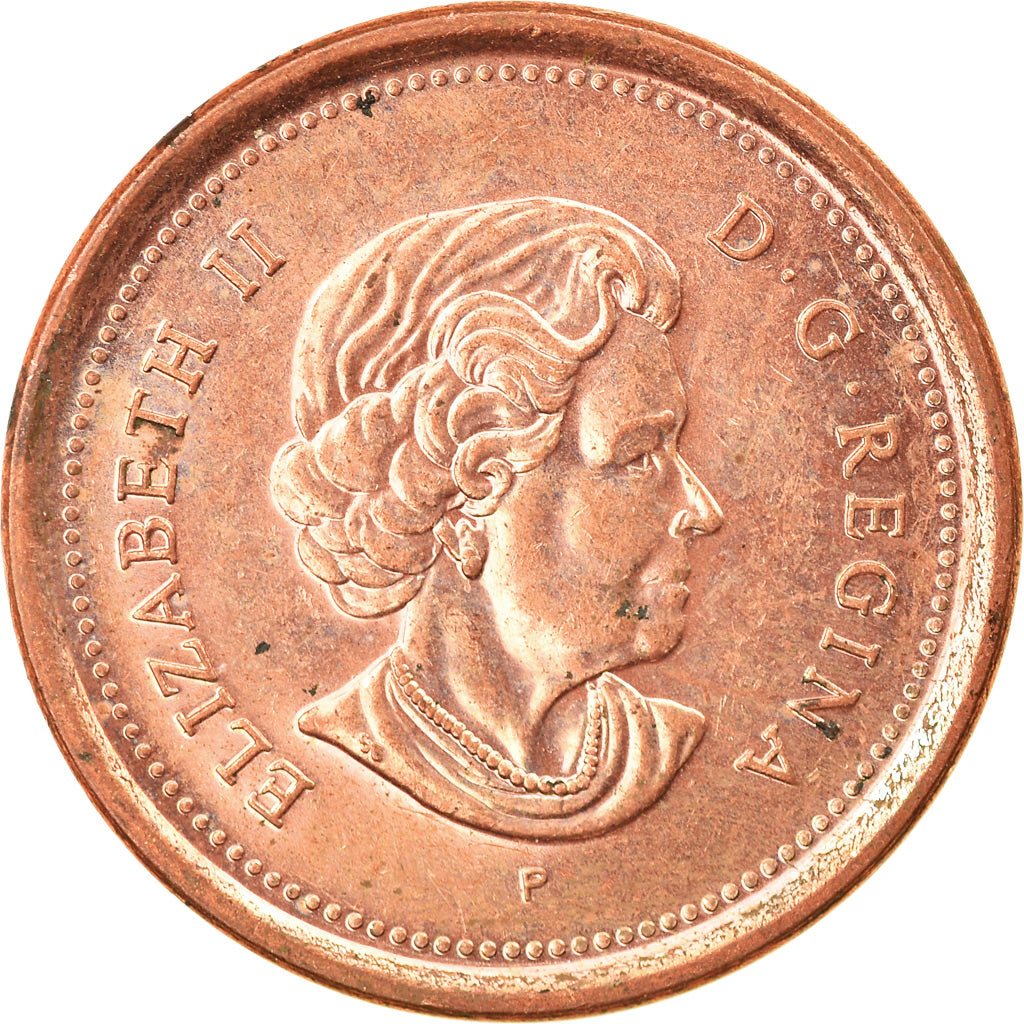 Coin, Canada, Elizabeth II, Cent, 2003, Royal Canadian Mint, AU(55-58), Copper