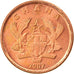 Münze, Ghana, Pesewa, 2007, VZ, Copper Plated Steel, KM:37