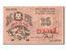 Billet, Russie, 25 Rubles, 1918, SUP