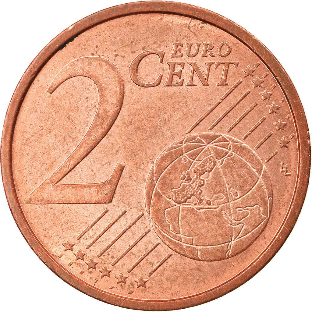 Federale Duitse Republiek, 2 Euro Cent, 2005, ZF, Copper Plated Steel, KM:208