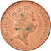 Coin, Great Britain, Elizabeth II, Penny, 1997, EF(40-45), Copper Plated Steel