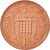 Münze, Großbritannien, Elizabeth II, Penny, 2004, VZ, Copper Plated Steel