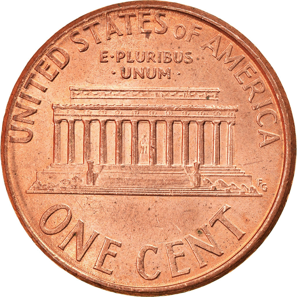 Coin, United States, Lincoln Cent, Cent, 2000, U.S. Mint, Philadelphia
