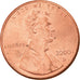Moneta, USA, Lincoln Cent, Cent, 2000, U.S. Mint, Denver, AU(55-58), Miedź