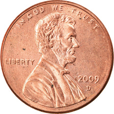 Moneta, Stati Uniti, Lincoln Cent, Cent, 2009, U.S. Mint, Dahlonega, SPL-, Zinco