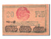 Billet, Russie, 20 Rubles, 1922, TTB+