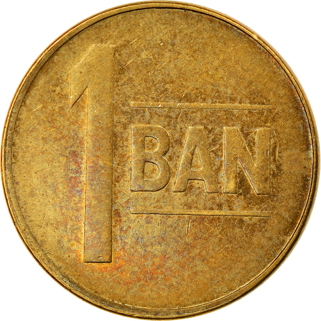 Monnaie, Roumanie, Ban, 2010, TTB, Brass plated steel, KM:189