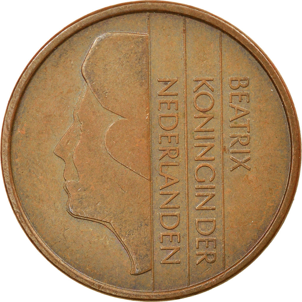 Moneda, Países Bajos, Beatrix, 5 Cents, 1994, MBC, Bronce, KM:202