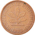 Moneta, GERMANIA - REPUBBLICA FEDERALE, 2 Pfennig, 1993, Stuttgart, BB, Acciaio