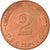 Moneta, GERMANIA - REPUBBLICA FEDERALE, 2 Pfennig, 1985, Hambourg, BB, Acciaio