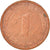 Munten, Federale Duitse Republiek, Pfennig, 1971, Hambourg, ZF, Copper Plated