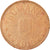 Monnaie, Roumanie, 5 Bani, 2010, Bucharest, TB+, Copper Plated Steel, KM:190