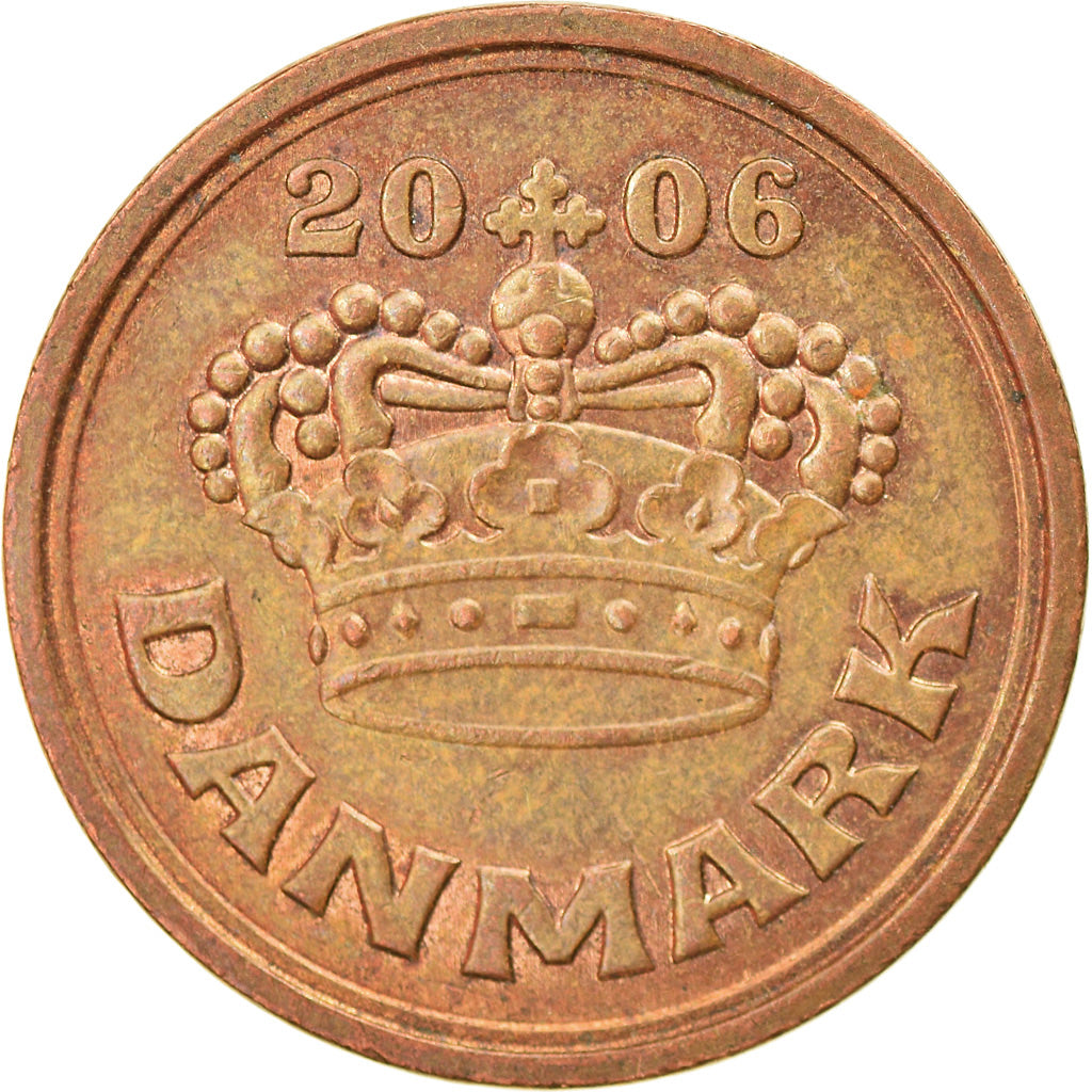 Monnaie, Danemark, Margrethe II, 50 Öre, 2006, Brondby, TTB, Bronze, KM:866.3