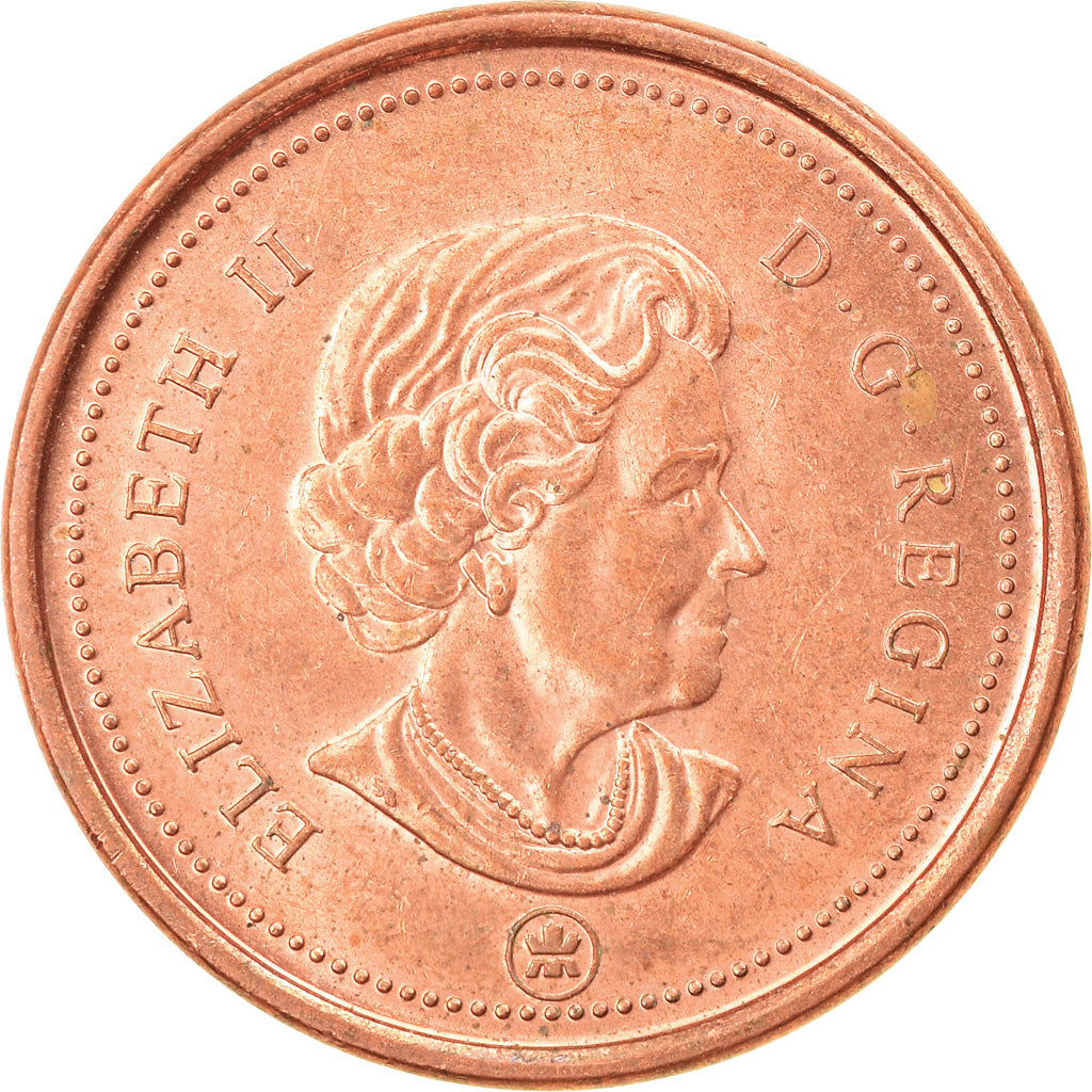 Coin, Canada, Elizabeth II, Cent, 2006, Royal Canadian Mint, AU(55-58), Copper